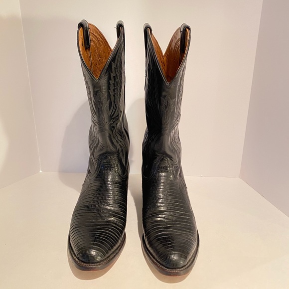 lucchese teju lizard boots